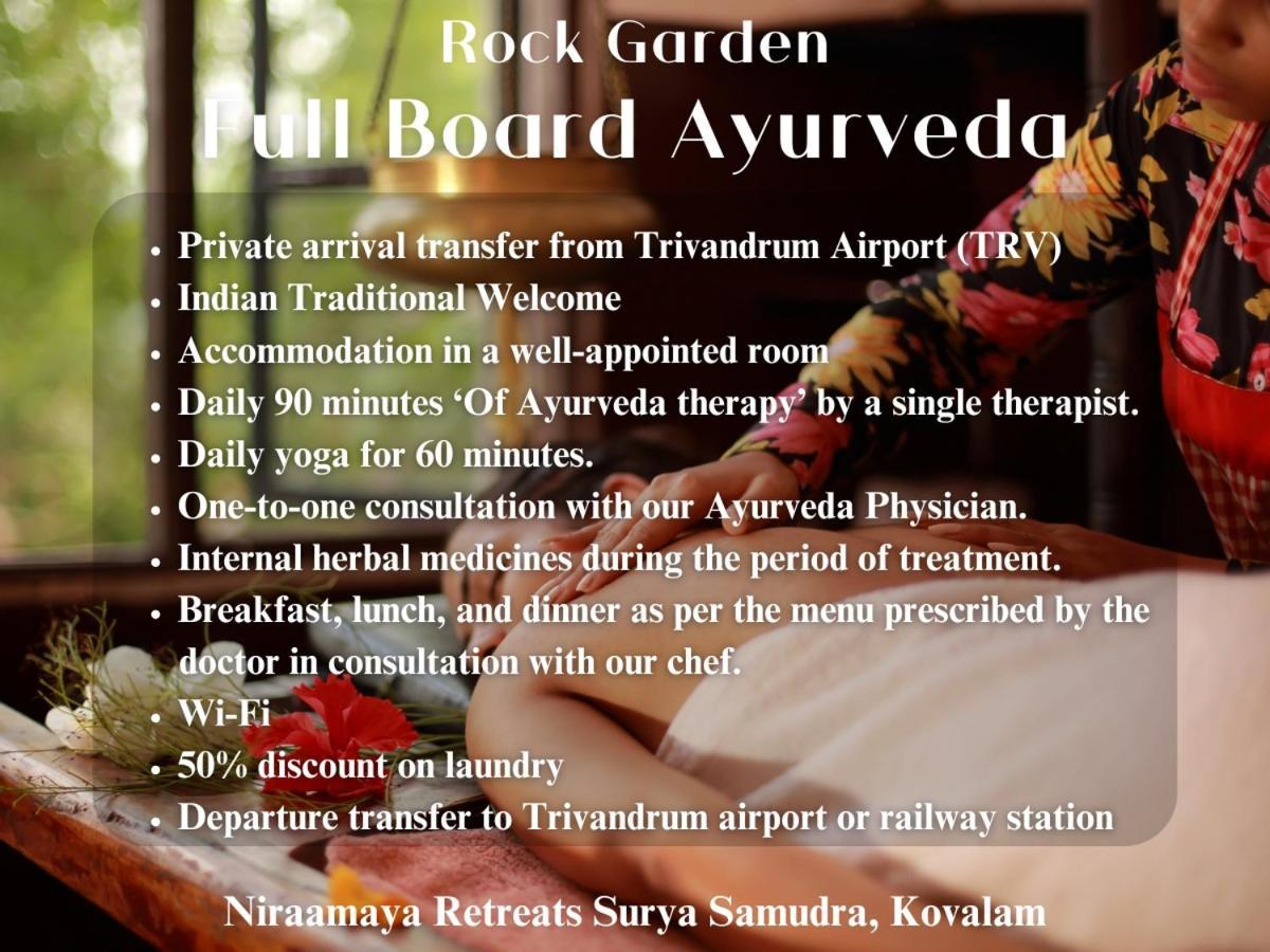 Niraamaya Wellness Retreats, Surya Samudra, Kovalam Exteriér fotografie